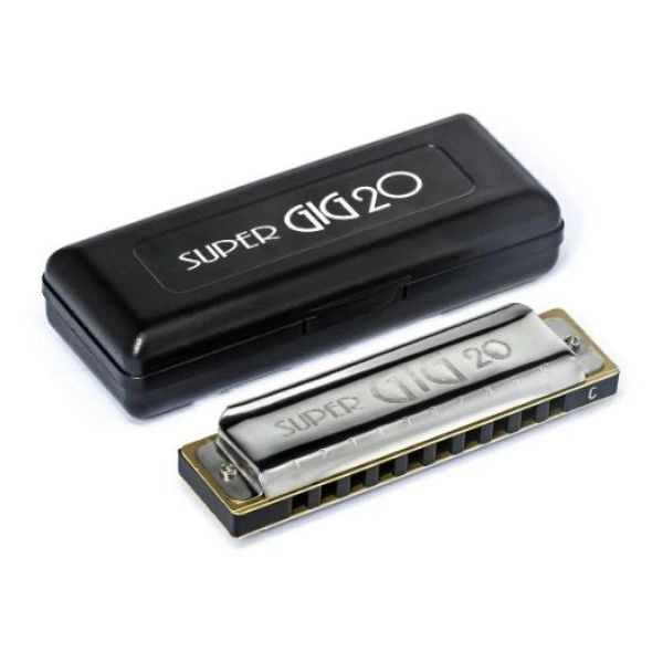 Gaita Harmonica Hering Super Gig 20 4020 C-DÓ SHG
