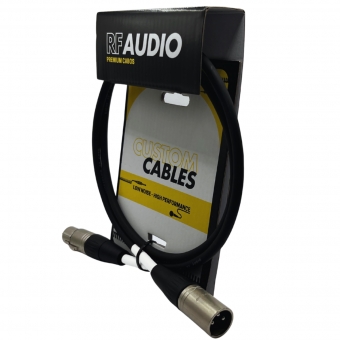 CABO RF AUDIO CANON BALANCEADO DE MICROFONE XLR M XLR F 2MT